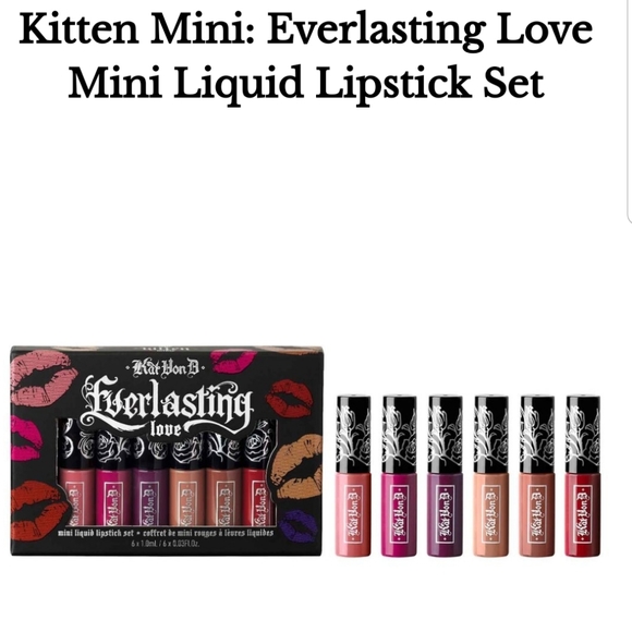 kat von d mini liquid lipstick set